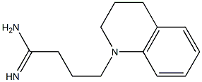 4-(3,4-dihydroquinolin-1(2H)-yl)butanimidamide Struktur