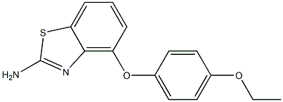 4-(4-ethoxyphenoxy)-1,3-benzothiazol-2-amine Struktur