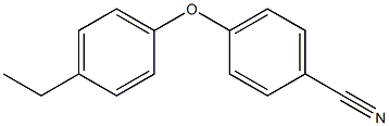 4-(4-ethylphenoxy)benzonitrile Struktur