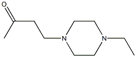 4-(4-ethylpiperazin-1-yl)butan-2-one Struktur