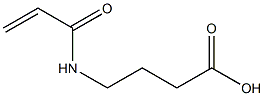 4-(acryloylamino)butanoic acid Struktur