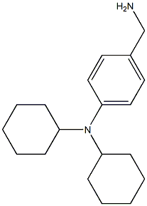 4-(aminomethyl)-N,N-dicyclohexylaniline Struktur