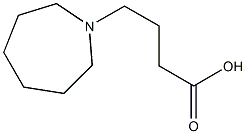 4-(azepan-1-yl)butanoic acid Struktur