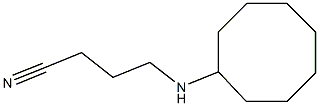 4-(cyclooctylamino)butanenitrile Struktur