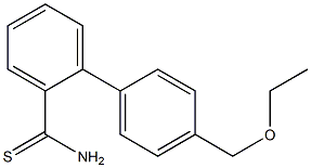 4'-(ethoxymethyl)-1,1'-biphenyl-2-carbothioamide Struktur