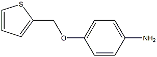 4-(thiophen-2-ylmethoxy)aniline Struktur