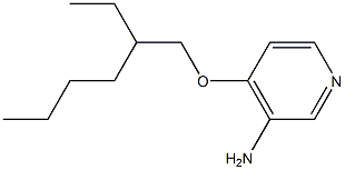 4-[(2-ethylhexyl)oxy]pyridin-3-amine Struktur