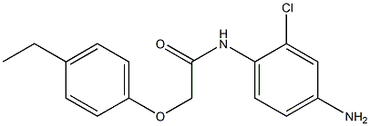 N-(4-amino-2-chlorophenyl)-2-(4-ethylphenoxy)acetamide Struktur