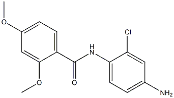 N-(4-amino-2-chlorophenyl)-2,4-dimethoxybenzamide Struktur