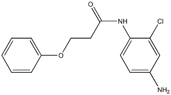 N-(4-amino-2-chlorophenyl)-3-phenoxypropanamide Struktur