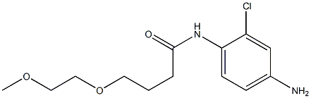 N-(4-amino-2-chlorophenyl)-4-(2-methoxyethoxy)butanamide Struktur