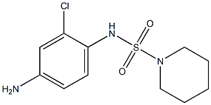 N-(4-amino-2-chlorophenyl)piperidine-1-sulfonamide Struktur