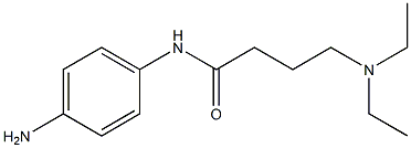 N-(4-aminophenyl)-4-(diethylamino)butanamide Struktur