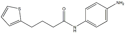 N-(4-aminophenyl)-4-(thiophen-2-yl)butanamide Struktur