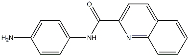 N-(4-aminophenyl)quinoline-2-carboxamide Struktur