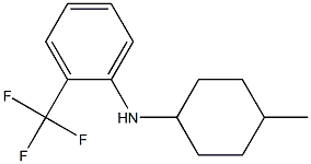 N-(4-methylcyclohexyl)-2-(trifluoromethyl)aniline Struktur