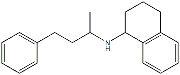 N-(4-phenylbutan-2-yl)-1,2,3,4-tetrahydronaphthalen-1-amine Struktur