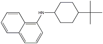 N-(4-tert-butylcyclohexyl)naphthalen-1-amine Struktur