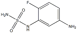 N-(5-amino-2-fluorophenyl)sulfamide Struktur