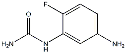 N-(5-amino-2-fluorophenyl)urea Struktur