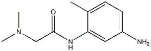 N-(5-amino-2-methylphenyl)-2-(dimethylamino)acetamide Struktur