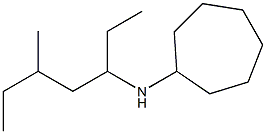 N-(5-methylheptan-3-yl)cycloheptanamine Struktur