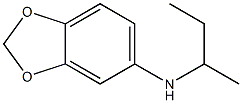 N-(butan-2-yl)-2H-1,3-benzodioxol-5-amine Struktur