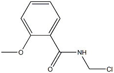 N-(chloromethyl)-2-methoxybenzamide Struktur