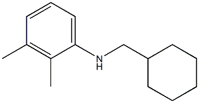 N-(cyclohexylmethyl)-2,3-dimethylaniline Struktur