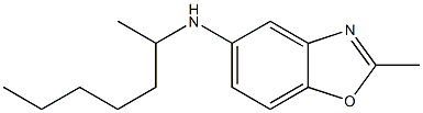 N-(heptan-2-yl)-2-methyl-1,3-benzoxazol-5-amine Struktur