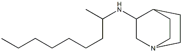 N-(nonan-2-yl)-1-azabicyclo[2.2.2]octan-3-amine Struktur