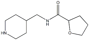 N-(piperidin-4-ylmethyl)oxolane-2-carboxamide Struktur