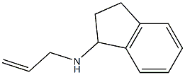 N-(prop-2-en-1-yl)-2,3-dihydro-1H-inden-1-amine Struktur