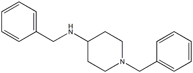 N,1-dibenzylpiperidin-4-amine Struktur