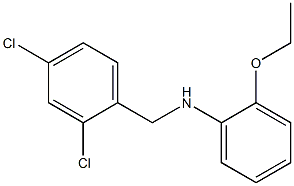 N-[(2,4-dichlorophenyl)methyl]-2-ethoxyaniline Struktur