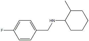 N-[(4-fluorophenyl)methyl]-2-methylcyclohexan-1-amine Struktur