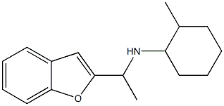 N-[1-(1-benzofuran-2-yl)ethyl]-2-methylcyclohexan-1-amine Struktur