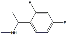 N-[1-(2,4-difluorophenyl)ethyl]-N-methylamine Struktur