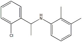 N-[1-(2-chlorophenyl)ethyl]-2,3-dimethylaniline Struktur