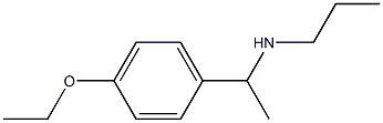 N-[1-(4-ethoxyphenyl)ethyl]-N-propylamine Struktur