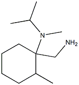 N-[1-(aminomethyl)-2-methylcyclohexyl]-N-isopropyl-N-methylamine Struktur