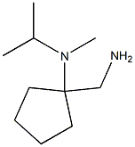 N-[1-(aminomethyl)cyclopentyl]-N-isopropyl-N-methylamine Struktur