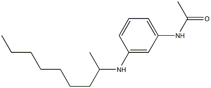 N-[3-(nonan-2-ylamino)phenyl]acetamide Struktur