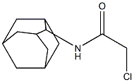 N-2-adamantyl-2-chloroacetamide Struktur