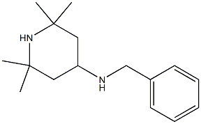 N-benzyl-2,2,6,6-tetramethylpiperidin-4-amine Struktur