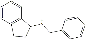 N-benzyl-2,3-dihydro-1H-inden-1-amine Struktur