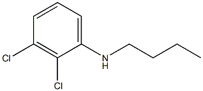 N-butyl-2,3-dichloroaniline Struktur