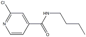 N-butyl-2-chloropyridine-4-carboxamide Struktur