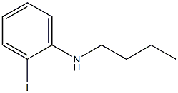 N-butyl-2-iodoaniline Struktur