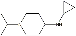 N-cyclopropyl-1-isopropylpiperidin-4-amine Struktur